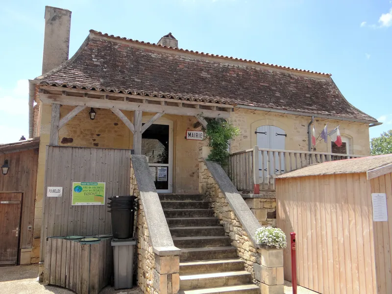 Vue de Audrix, Dordogne