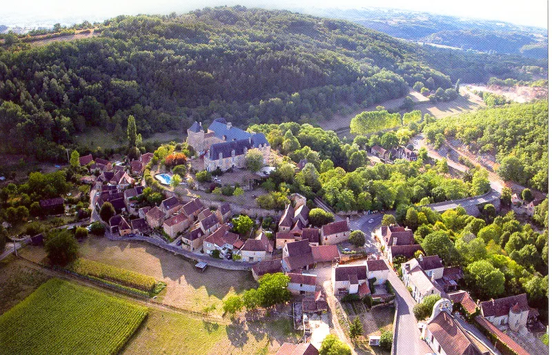 Vue de Berbiguières, Dordogne