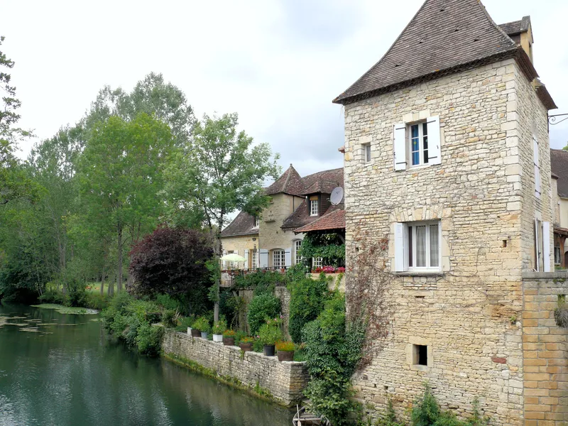 Vue de Bouzic, Dordogne