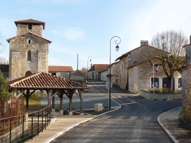Vue de Chassaignes, Dordogne