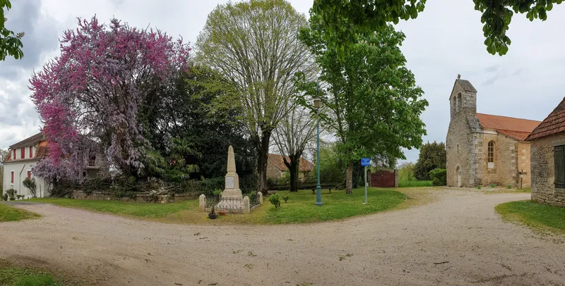 Vue de Chourgnac, Dordogne