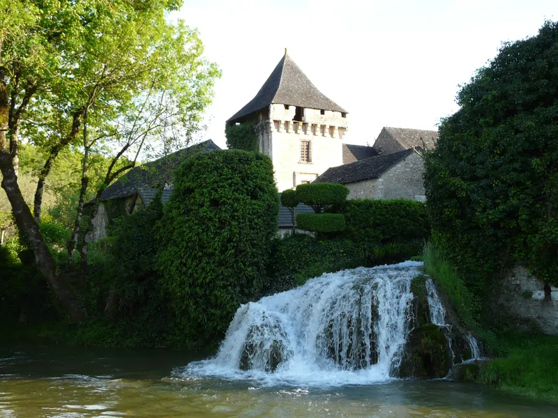 Vue de Condat-sur-Vézère, Dordogne