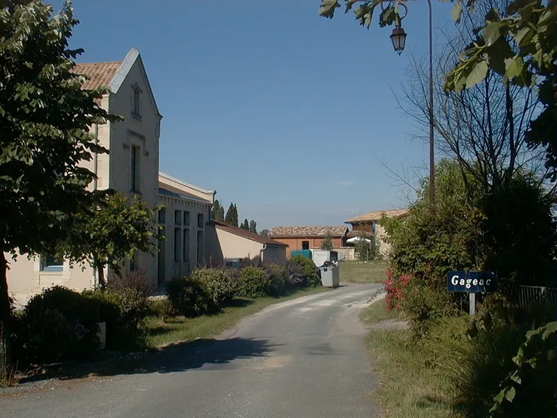 Vue de Gageac-et-Rouillac, Dordogne