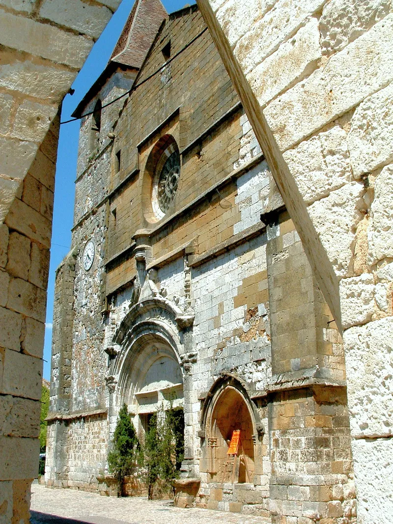 Vue de Monpazier, Dordogne