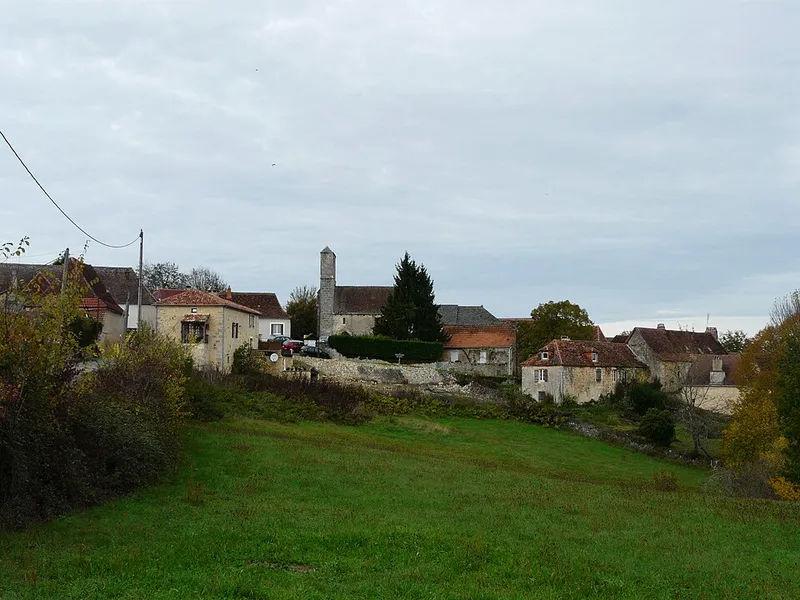 Vue de Montagnac-d'Auberoche, Dordogne