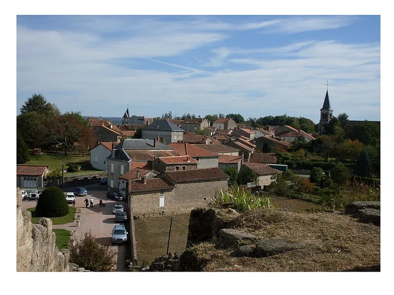Vue de Piégut-Pluviers, Dordogne