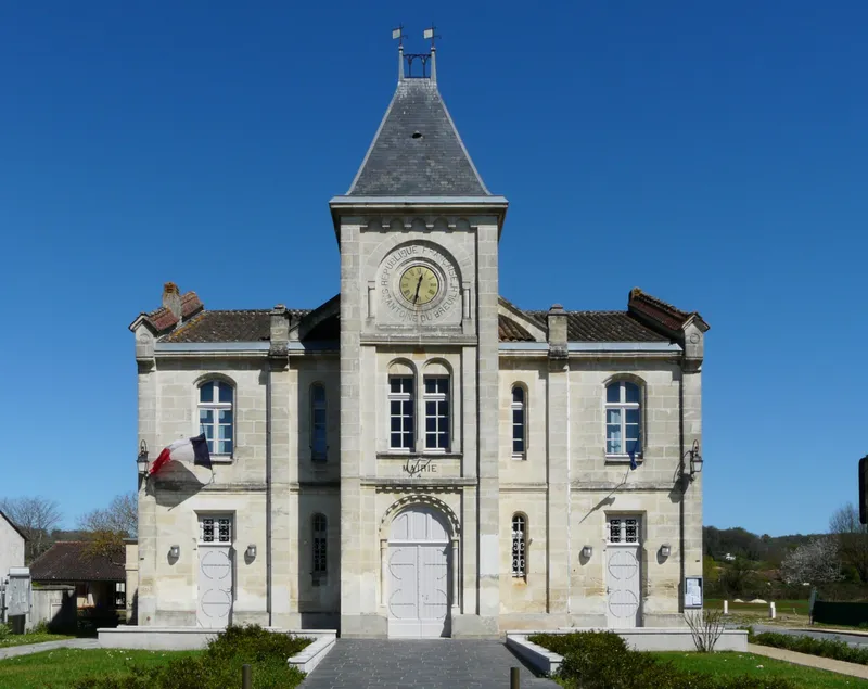 Vue de Saint-Antoine-de-Breuilh, Dordogne