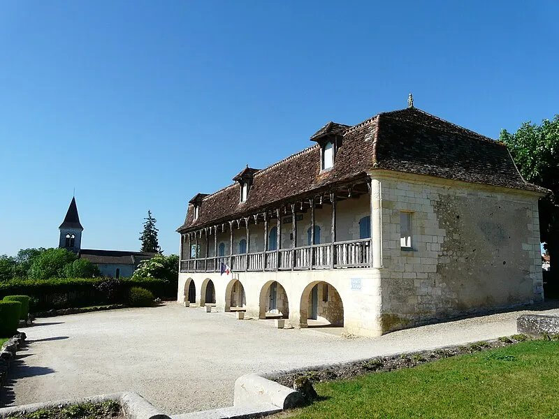 Vue de Saint-Front-de-Pradoux, Dordogne