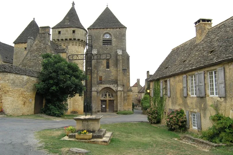 Vue de Saint-Geniès, Dordogne