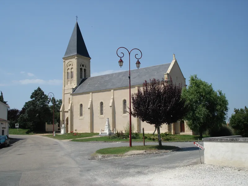 Vue de Saint-Géraud-de-Corps, Dordogne