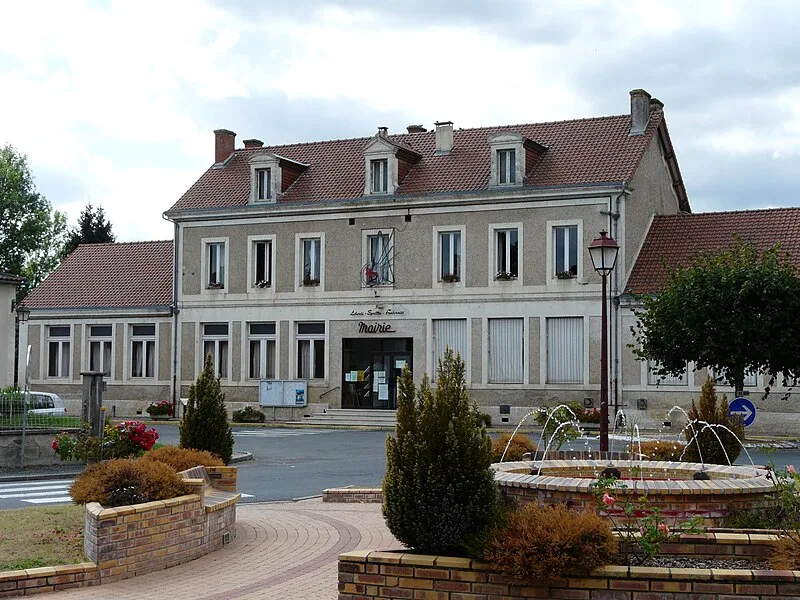 Vue de Saint-Léon-sur-l'Isle, Dordogne
