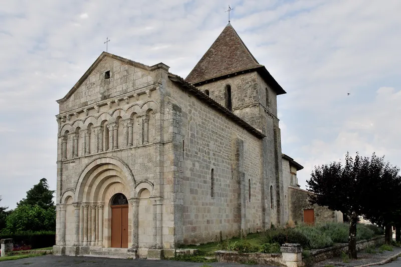 Vue de Saint-Martin-de-Gurson, Dordogne