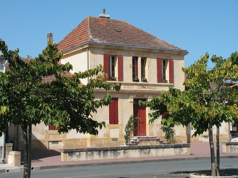 Vue de Saint-Pierre-d'Eyraud, Dordogne
