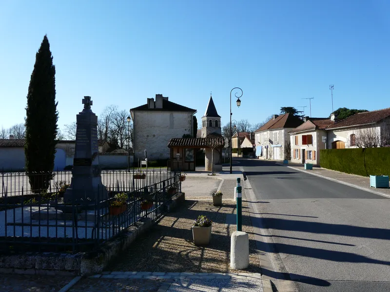 Vue de Saint-Vincent-Jalmoutiers, Dordogne