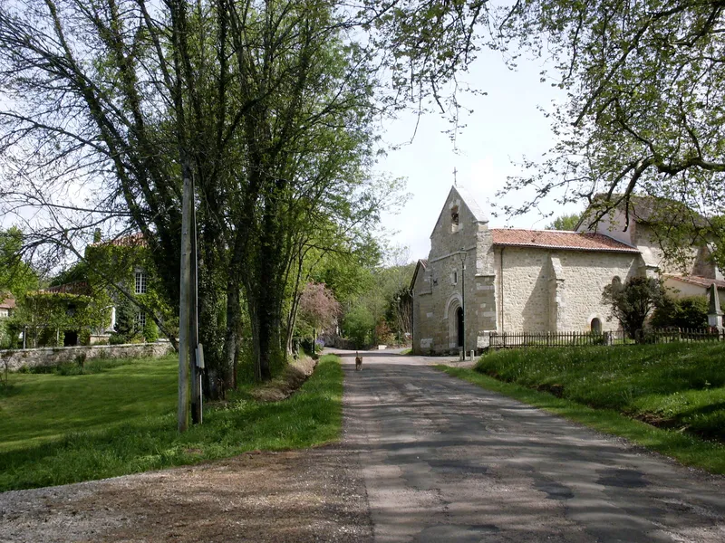 Vue de Soudat, Dordogne