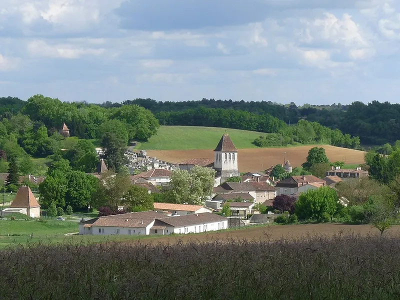 Vue de Vanxains, Dordogne