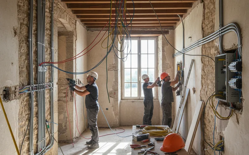 Spécificités des maisons en pierre du Périgord — Réseau / RJ45